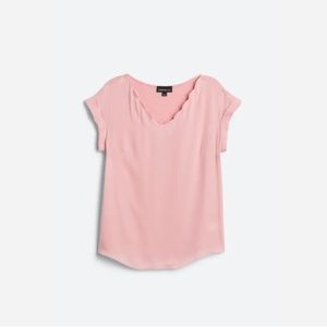 Fortune + Ivy scallop detail blouse  blouse